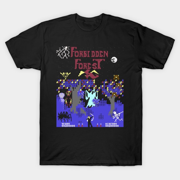 Forbidden Forest C64 T-Shirt by TheObserver